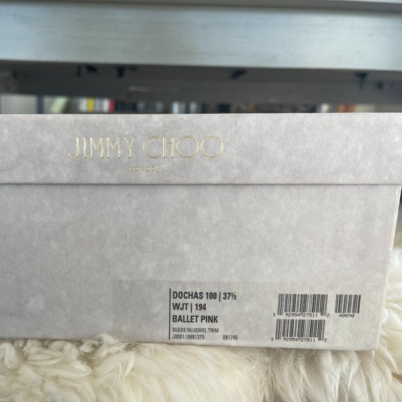 Jimmy Choo Dochas 100 Ballet Pink - Picture 3 of 3